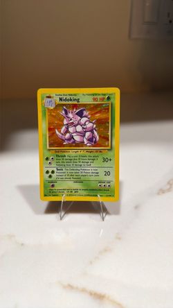 1999 Pokemon Base Set Nidoking Holo #11 Vintage