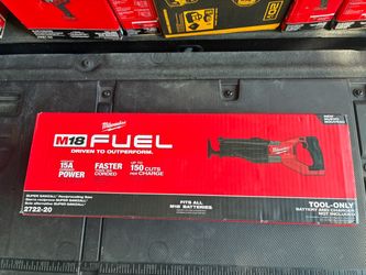 Brand new M18 FUEL 18V Lithium-Ion Brushless Cordless Super SAWZALL Orbital Reciprocating Saw (Tool-Only)
