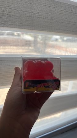 Red squishy square