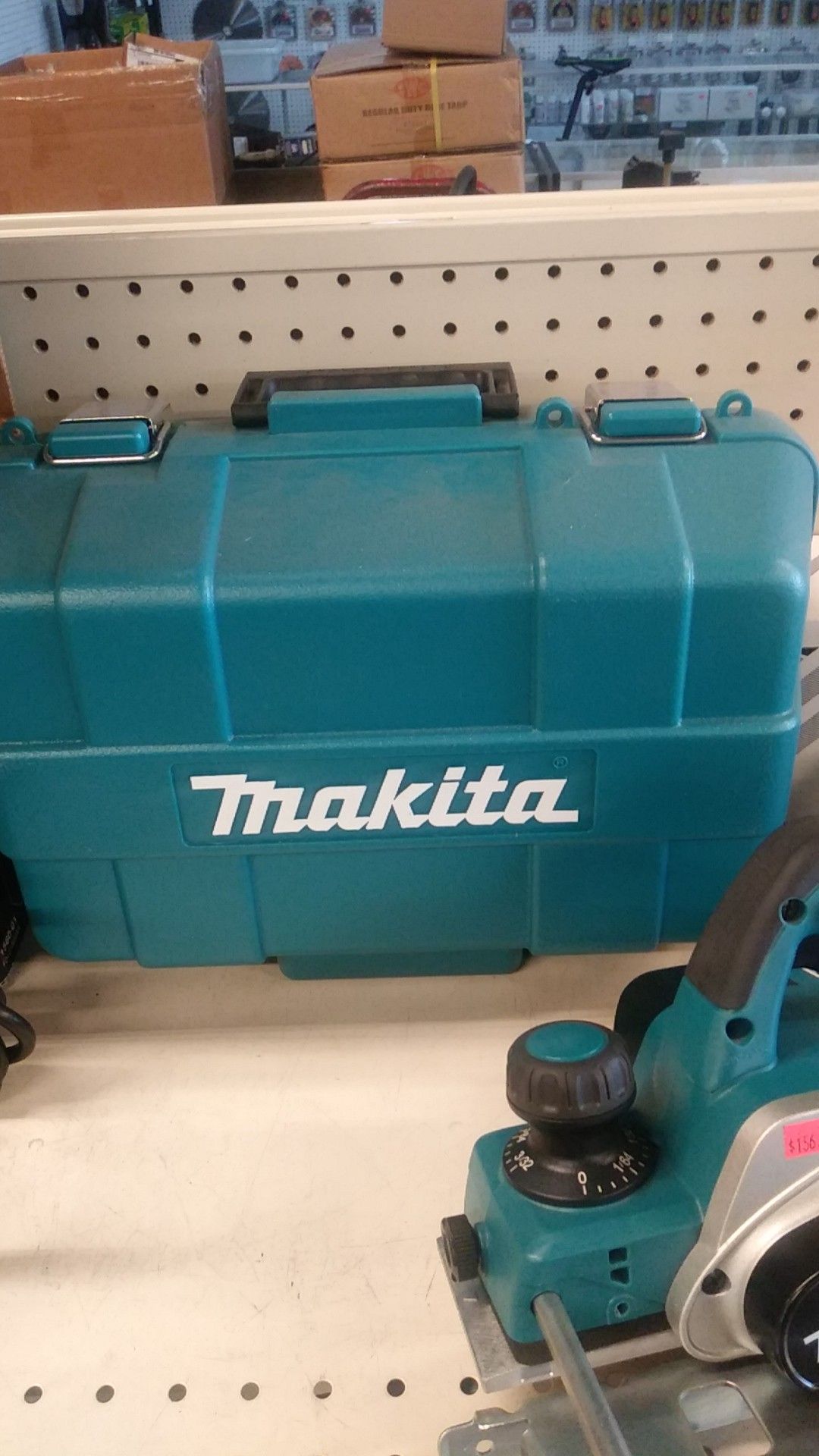 Brand new Makita 3-1/4" Planer Kit with Storage Box