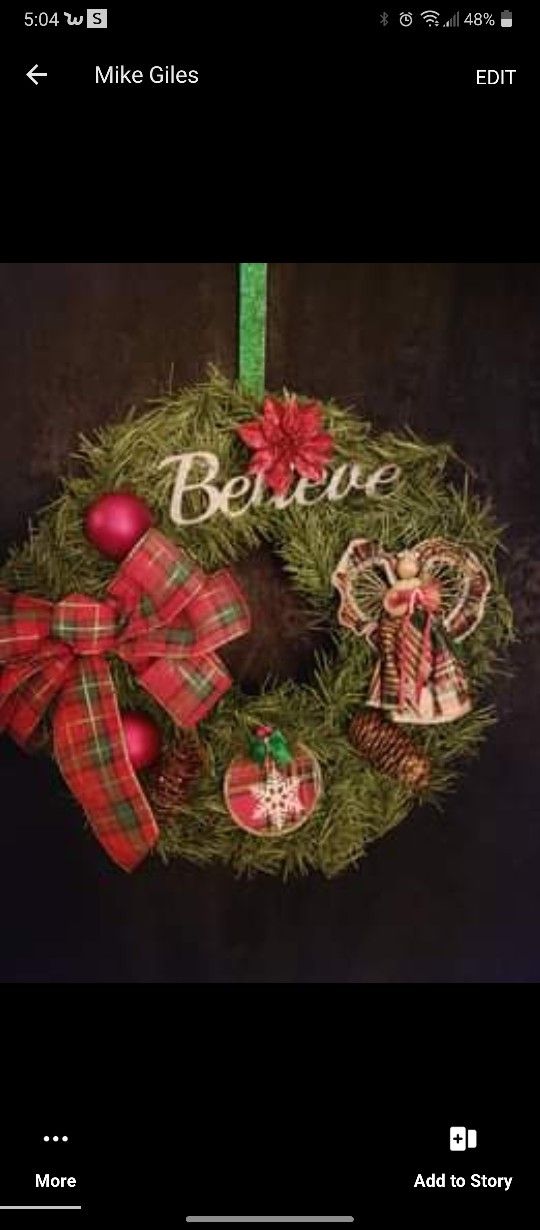Handcrafted Holiday Wreaths