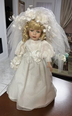 Bride Porcelain Doll