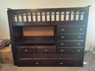 Bunk Bed With Desk