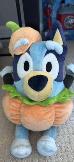 Bluey Pumpkin Halloween Plush Stuffed Animal