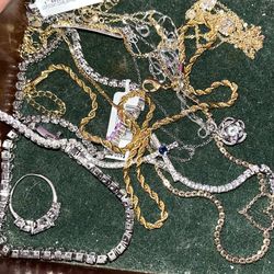 Real jewelry all different kinds