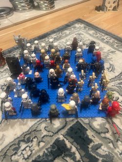 Huge Lego Star Wars minifigure collection