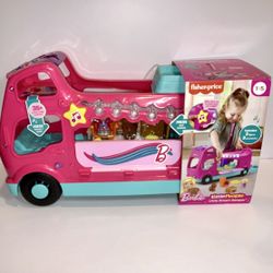 Fisher-Price HWB31 Little People Toddler Toy Barbie Little Dreamcamper RV