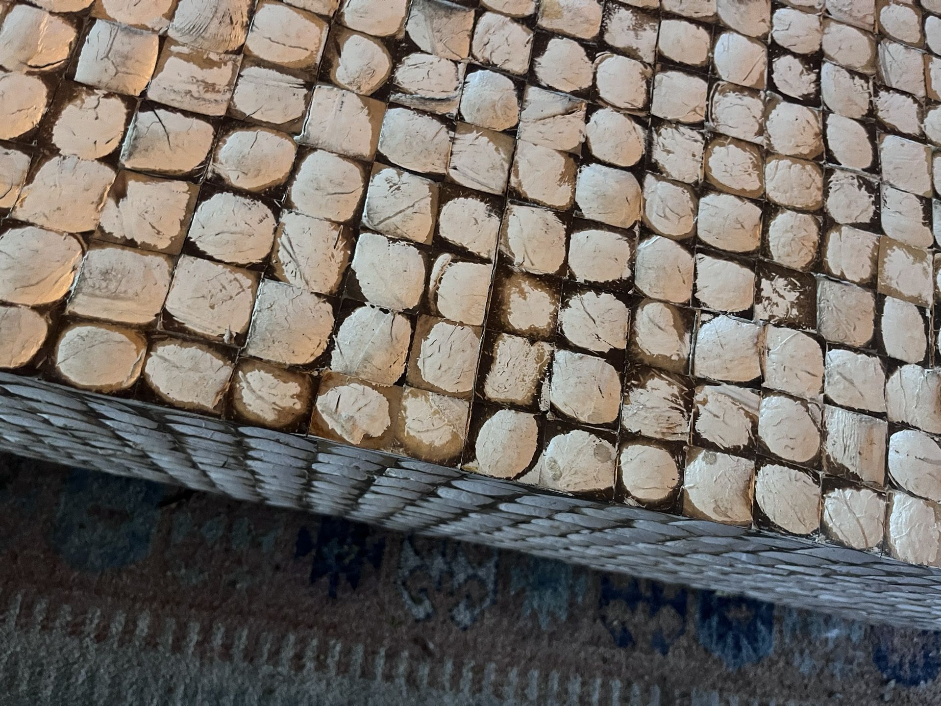 Coconut Shell Coffee Table