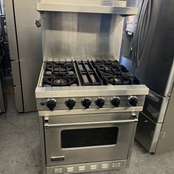Viking Professional 30” Dual Fuel Range Stainless Steel