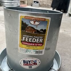 Hanging Chicken Feeder 