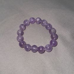 Lavender Bead Bracelet 