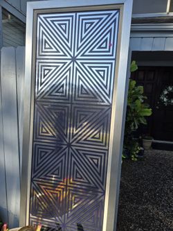 Metallic 23×72 Decor Reflective Mirror