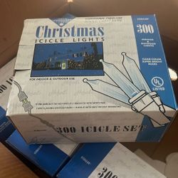Icicle Lights Brand New Tested