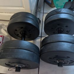 2 30lbs Dumbell Set (60lbs Total)