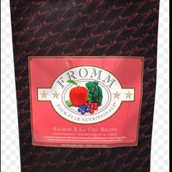 Fromm Dog Food. 10 Lbs. 