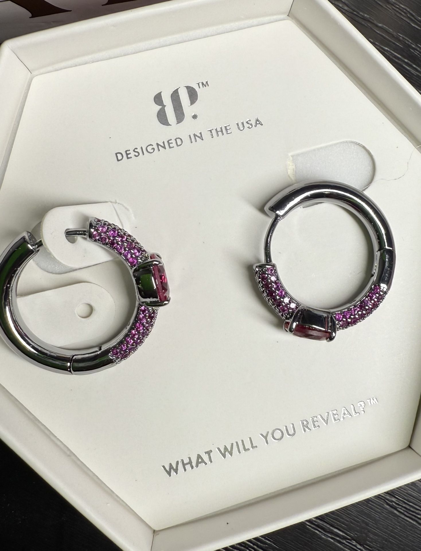 Bomb Party July Birthday Earrings