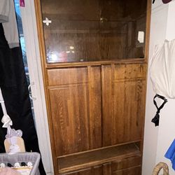 Tv Entertainment cabinet Hutch with storage