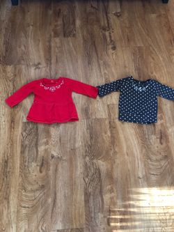 Baby Girl Long Sleeves Shirts (6-9M)