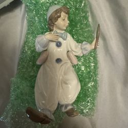 Lladro - Clown Holding Mirror 