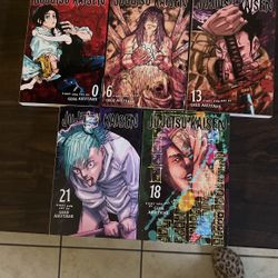 Jujutsu Kaisen Manga Books 