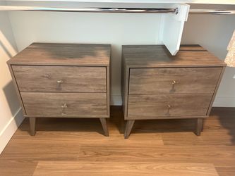 Two side tables
