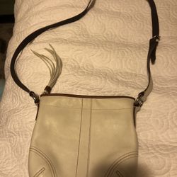 Small leather coach, Crossbody bag