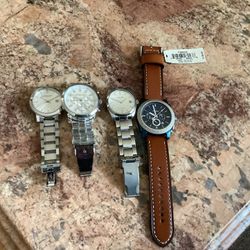 4 Brand Name Watches 