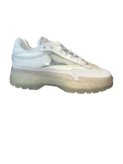 Club c cardi women reebok shoes white clear low top casual Sneakers size 10