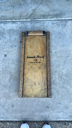 Vintage Smash-Proof Mechanics Creeper for Low Cars