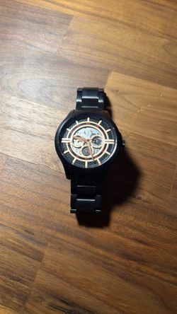 Armani multifunction stainless steel watch