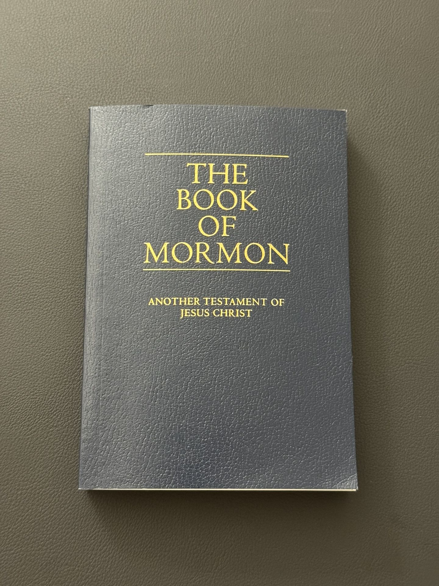 The Book Of Mormon