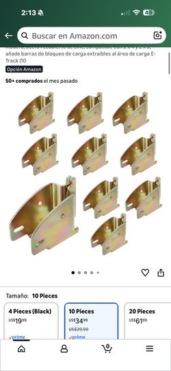 Eapele E-Track - Accesorios de enchufe de extremo de viga de madera, acero recubierto de zinc, compatible con 2 x 4 y 2 x 6, añade barras de bloqueo d