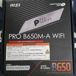 Msi B650m-a Wfi