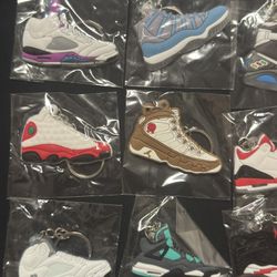 Shoe Keychains Brand New