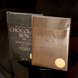 K-POP: ‘Dark’ and ‘Milk’ Yang Yoseop Chocolate Box 1st Full Album Set - NEW, SEALED