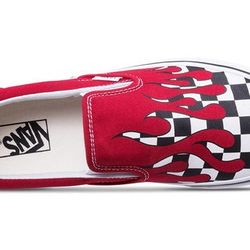 Vans Slip-On 'Checker Flame'

