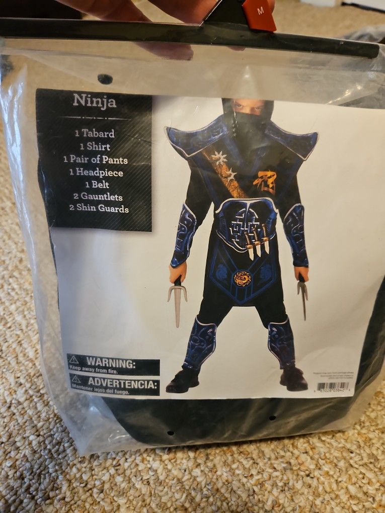 Blue Ninja Costume