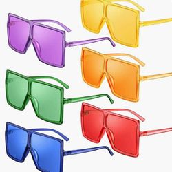 Large Square Sunglasses 