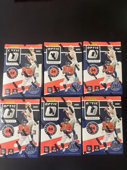 6x 2021 Panini Optic Football Blaster Box - Sealed New