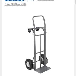 FRANKLIN 2-in-1 Convertible Hand Truck - 800 Ib. / 600 Ib. Capacity