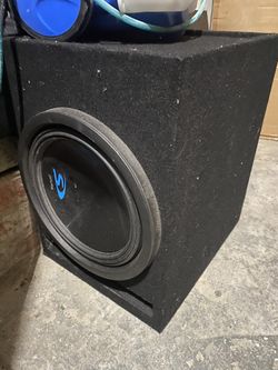 Alpine 12” Sub With Box