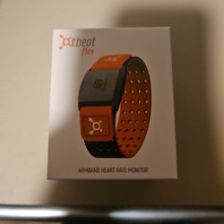Ot Beat Flex Heartrate Arm Band Orange Theory 