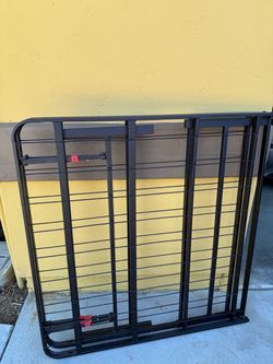 Bed base single metal