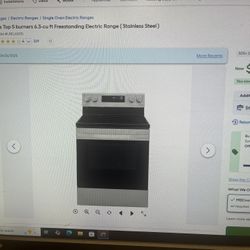 LG Stainless Steel New In Box LREL6321S