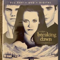 THE TWILIGHT SAGA: BREAKING DAWN PART 2 (Blu-ray + DVD + Digital) NEW 