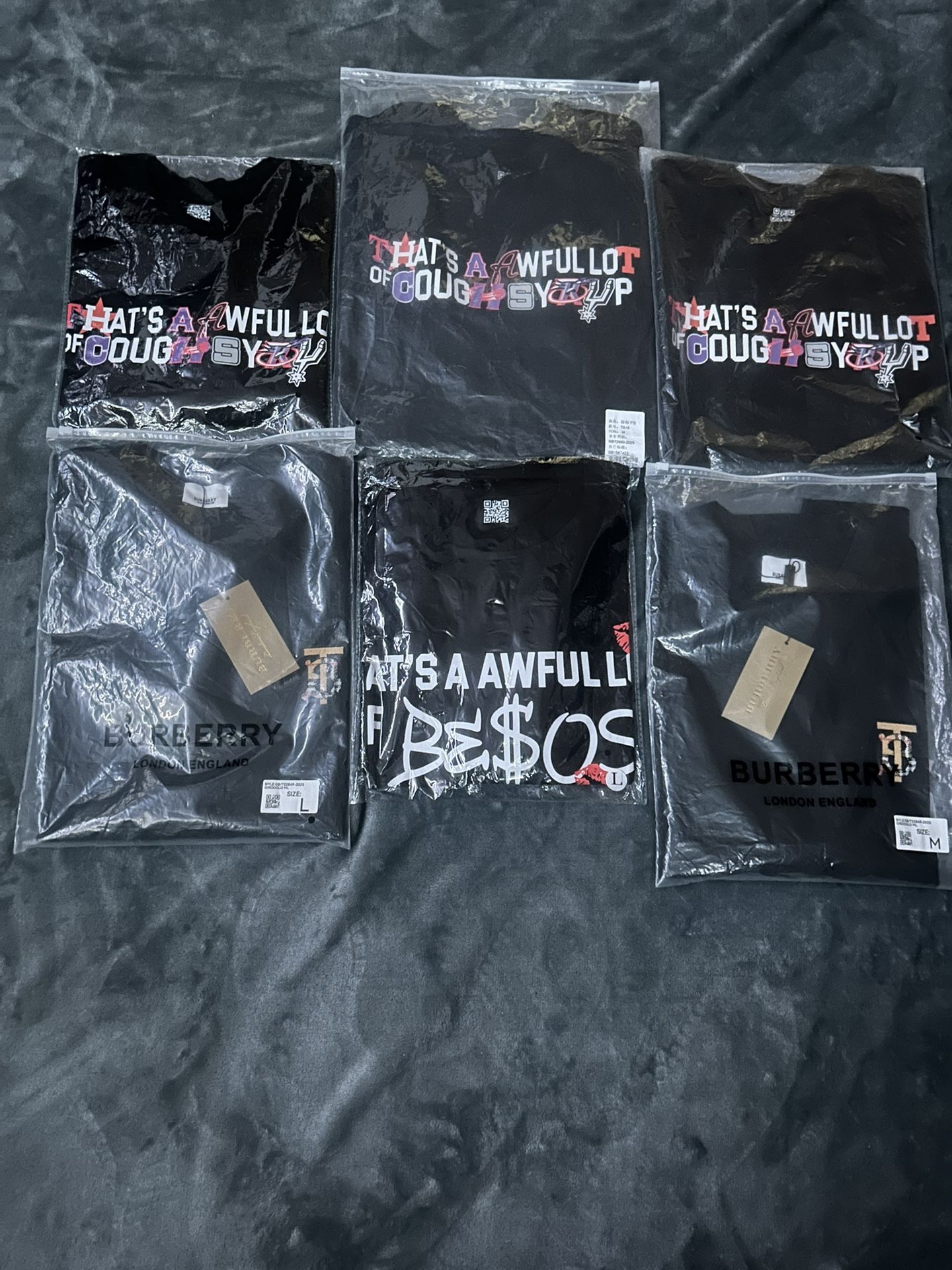 Street Wear: Awful Lot Of Cough Syrup, Burberry Shirts