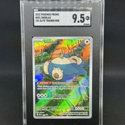 Snorlax Pokémon Promo 151 Slab 