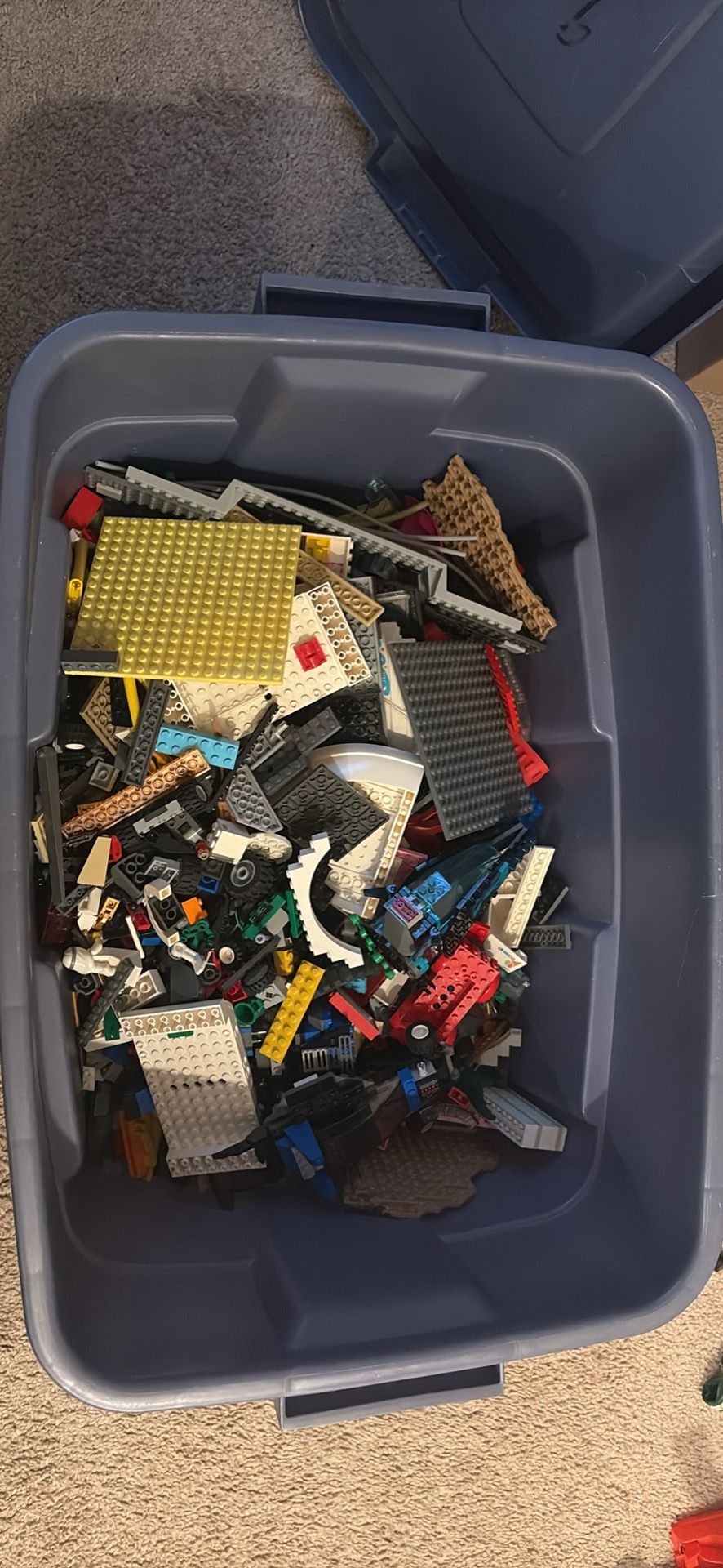 Bin Full Of Legos