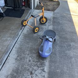 Tricycle And Boot Scooter
