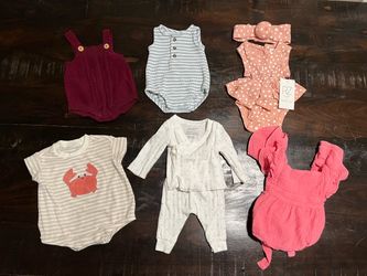 Baby Clothing Bundle – 13 Pieces Mixed Lot